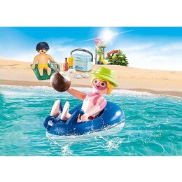 Plavec s kruhem Playmobil, Prázdniny, 18 dílků | 70112