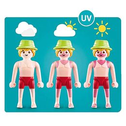 Plavec s kruhem Playmobil, Prázdniny, 18 dílků | 70112