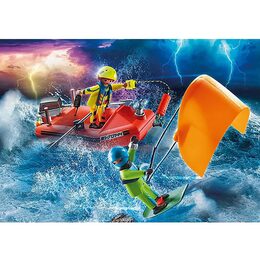 Záchranářský člun Playmobil, Záchranáři, 30 dílků | 70144