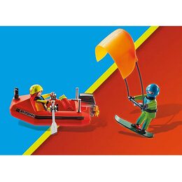 Záchranářský člun Playmobil, Záchranáři, 30 dílků | 70144