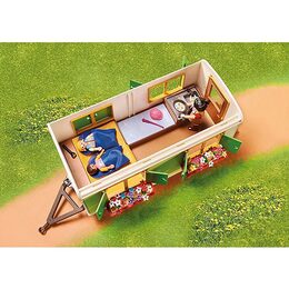 Kemp s maringotkou Playmobil, 149 dílků, 70510