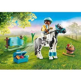 Poník Lewitzer Playmobil, Jezdecký dvůr, 22 dílků | 70515