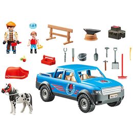 Mobilní kovář Playmobil, Jezdecký dvůr, 51 dílků | 70518
