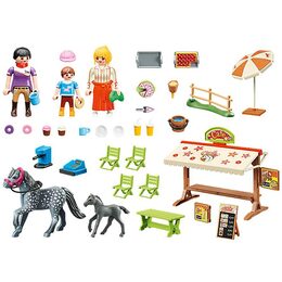 Pony kavárna Playmobil, Jezdecký dvůr, 77 dílků |70519