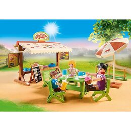 Pony kavárna Playmobil, Jezdecký dvůr, 77 dílků |70519