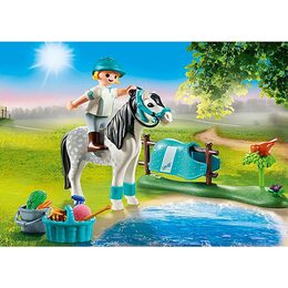 Poník a jezdkyně Playmobil, Jezdecký dvůr, 23 dílků | 70522