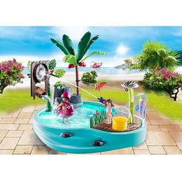Zábavný bazén Playmobil, Prázdniny, 65 dílků | 70610