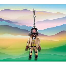 Klíčenka hasiče Playmobil, Figurka, 1 dílek, 70649