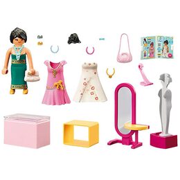 Butik s oblečením Playmobil, Život ve městě, 29 dílků | 70677