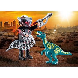 Lovec a dinosaurus Playmobil, Dinosauři, 8 dílků | 70693