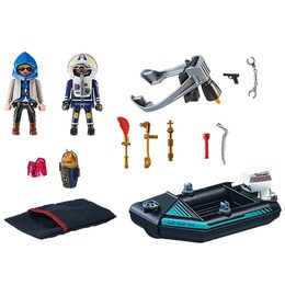 Policista s tryskovým batohem Playmobil, Policie, 30 dílků | 70782