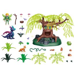 Strom moudrosti Playmobil, Víly a jednorožci, 67 dílků | 70801