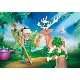 Lesní víla a jelínek Playmobil, Víly a jednorožci, 39 dílků | 70806