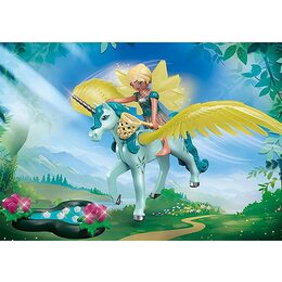 Víla s jednorožcem Playmobil, Víly a jednorožci, 30 dílků | 70809