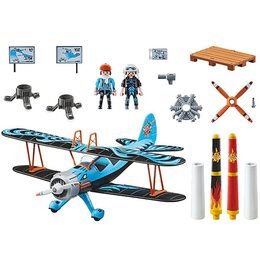 Dvouplošník Fénix Playmobil, Kaskaderská show, 45 dílků, 70831