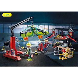 Servisní stanice Playmobil, Kaskaderská show, 85 dílků | 70834