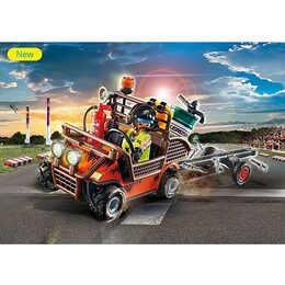 Mobilní servis Playmobil, Kaskaderská show, 54 dílků 70835