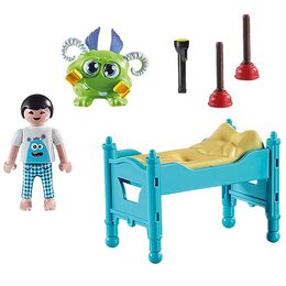 Chlapec s příšerkou Playmobil, Figurky, 22 dílků, 70876