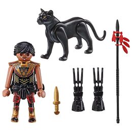 Bojovník s panterem Playmobil, Figurky, 9 dílků | 70878