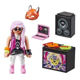 DJ s mixážním pultem Playmobil, Figurky, 11 dílků | 70882