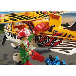 Vrtulové letadlo Playmobil, Vzdušná kaskaderská show, 43 dílků | 70902