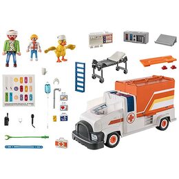 Záchranářské vozidlo Playmobil, Duck on Call, 59 dílků | 70913