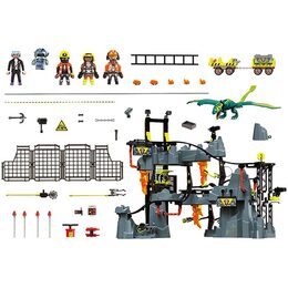 Dino důl Playmobil, Dinosauři, 366 dílků, 70925