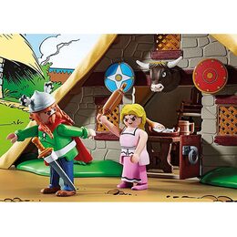 Majestatixova chata Playmobil, chata, náčelník a jeho žena, dva druidi | 110
dílků | 70932