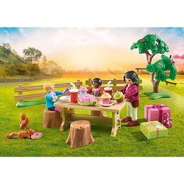 Narozeninová oslava na farmě Playmobil, Jezdecký dvůr, 81 dílků | 70997
