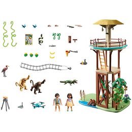 Výzkumná věž s kompasem Playmobil, Wiltopia, 203 dílků | 71008