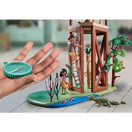 Výzkumná věž s kompasem Playmobil, Wiltopia, 203 dílků | 71008