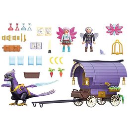 Vílí kočár Playmobil, Víly a jednorožci, 105 dílků |71031