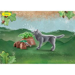 Vlk Playmobil, Wiltopia, 7 dílků | 71056