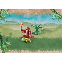 Mládě orangutana Playmobil, Wiltopia, 9 dílků | 71074