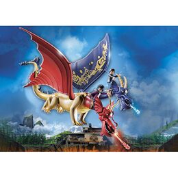 Devět říší, Jun, Eugen a drak Playmobil, Jak vycvičit draka, 40 dílů, 71080