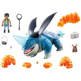 Devět říší, D´Angelo s drakem Playmobil, Jak vycvičit draka, 17 dílků, 71082