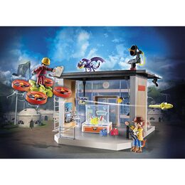 Devět říší, laboratoř Icaris s vědci Playmobil, Jak vycvičit draka, 124 dílků,
71084
