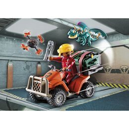Devět říší, Phil na čtyřkolce Playmobil, Jak vycvičit draka, 28 dílků, 71085