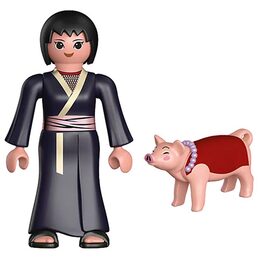 Shizune a Tontona Playmobil, Naruto Shippuden, 5 dílků 71115