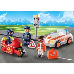 Každodenní hrdinové Playmobil, 1.2.3, 8 dílků, 71156