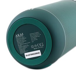 Reproduktor AKAI, ABTSW-60, přenosný, voděodolný, Bluetooth, AWS, 20 W RMS