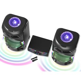 Reproduktor AKAI, Dual speaker system Y3, párty, Bluetooth, 3 x mikrofon,
dálko