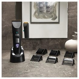 Zastřihovač vlasů Cecotec, 4333 PrecisionCare Wet&Dry, nože z nerezové oceli,
lithiová baterie, IPX6, 8 hřebenů, LED obrazovka