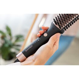 Kartáč na vlasy Cecotec, 4286 Bamba InstantCare, elektrický, keramický povlak,
zaoblený tvar, automatické vypnutí, 56 W
