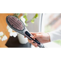 Kartáč na vlasy Cecotec, 4289 Bamba InstantCare, elektrický, narovnávací,
keramický povrch, automatické vypnutí, 61 W