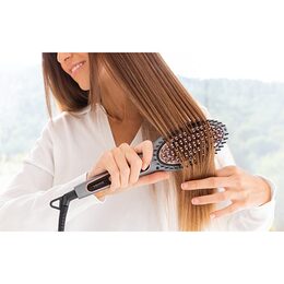 Kartáč na vlasy Cecotec, 4289 Bamba InstantCare, elektrický, narovnávací,
keramický povrch, automatické vypnutí, 61 W