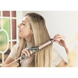 Žehlička na vlasy Cecotec, 4296 Bamba RitualCare, 2v1, studený hrot,
nastavitelná teplota, LED spínač, 82 W