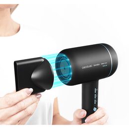 Fén na vlasy Cecotec, 4227 Bamba IoniCare 6000, digitální motor, 6 nastavení
teploty a rychlosti, magnetické příslušenství, 1800 W