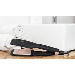 Žehlička na vlasy Cecotec, 4328 Bamba Ritualcare, použití na mokré/suché vlasy,
keratine protective, Ionizer, keramické desky, 55 W