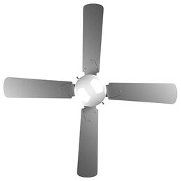 Ventilátor Cecotec, 5840 EnergySilence Aero 5350 Black Design, stropní, průměr
132 cm, 3 lopatky, LED žárovka, 6 rychlostí, časovač, 30 W